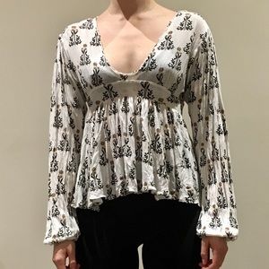 Free people long sleeve top